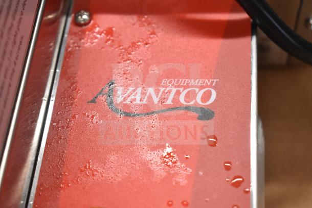 Brand new Avantco 177BMFW4 46" electric bain marie buffet warmer with 4 half-size wells. Scratch and dent condition. 120V, 1 phase.
