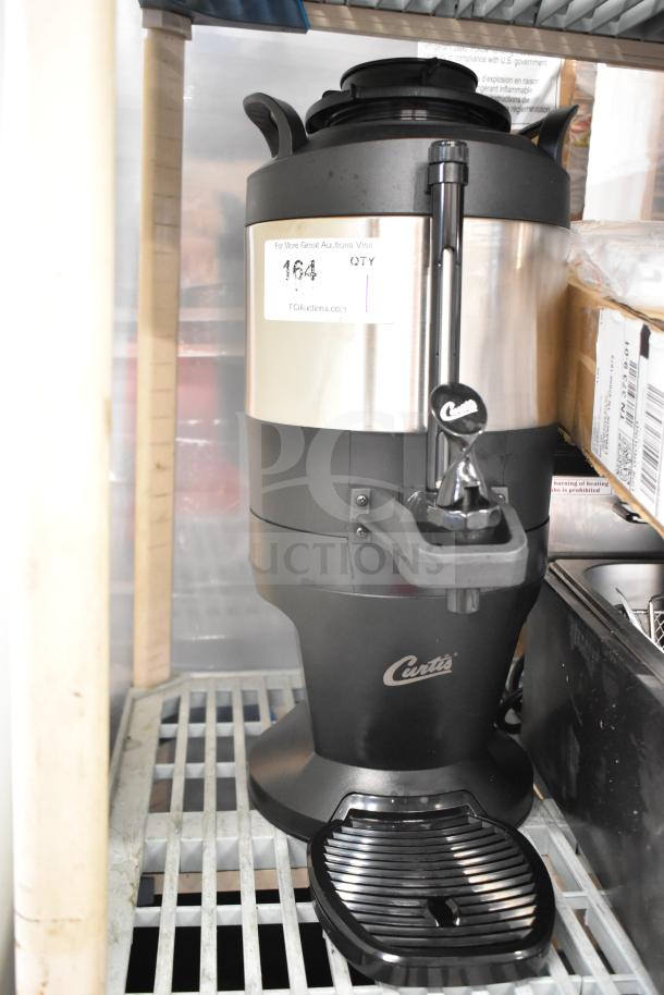 Curtis TXSG0101S600 ThermoPro 1 Gallon Insulated Server with Stand, brand new scratch and dent, visible label, durable design.
