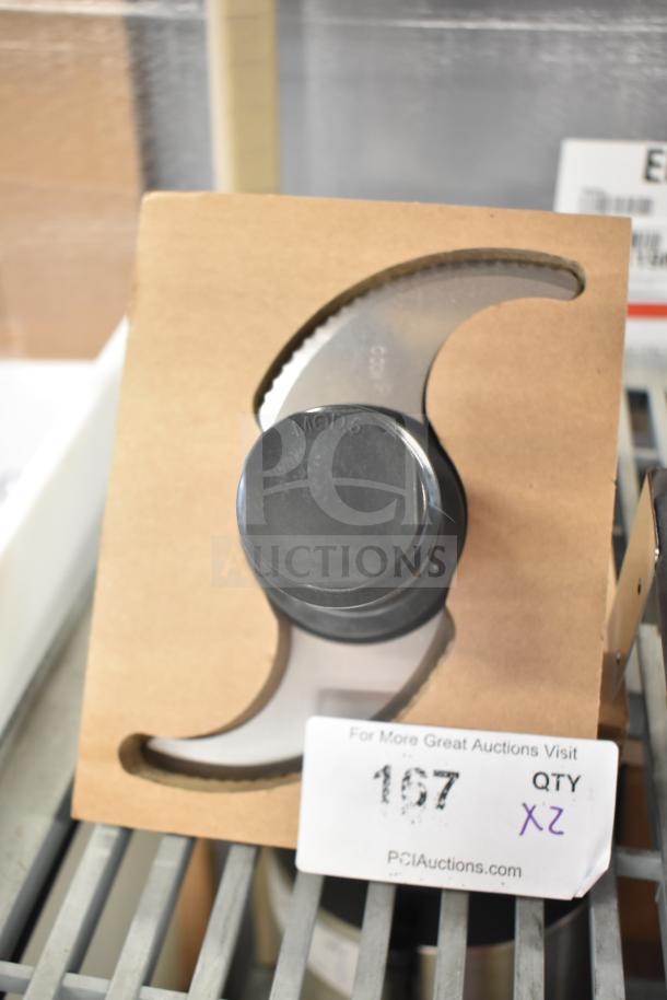 2 BRAND NEW SCRATCH AND DENT items: Waring WFP14S1 S Blade. Model MOD6. Includes original packaging.