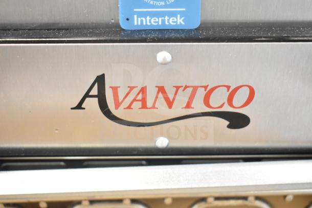 Brand new Avantco 184THD27208 commercial toaster with wide slots, Intertek certification. Scratch and dent condition.