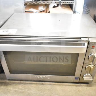 Waring WCO500X Half Size Countertop Convection Oven, 120V, in used condition with visible controls and brand logo.