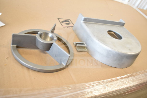 Brand new Globe GSCS3-3 commercial cheese shredder parts. High volume capacity. 230V, 3 phase.