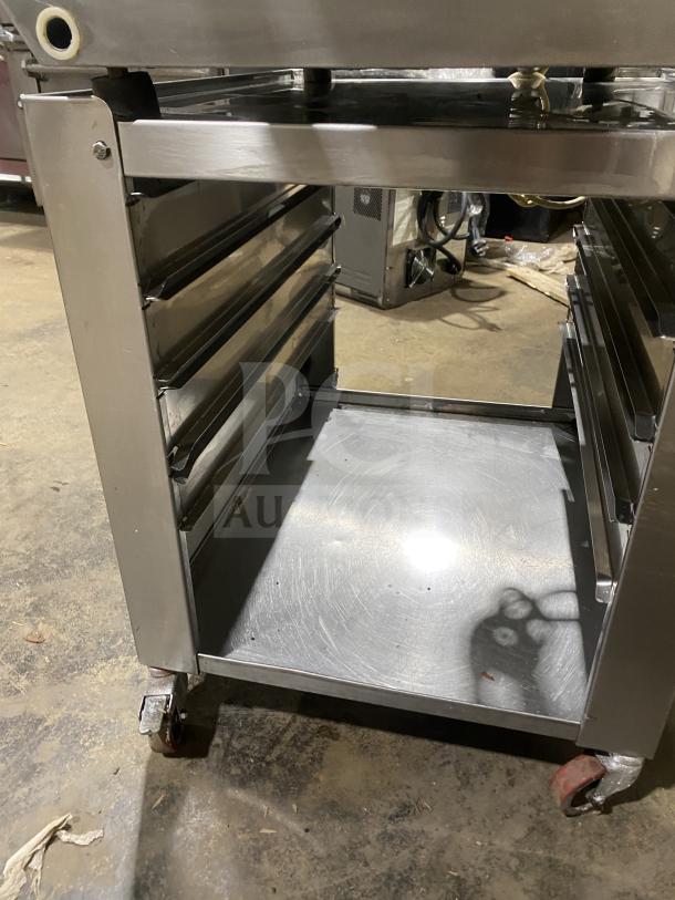 Italgi P80A commercial pasta extruder, stainless steel, electric, 220V 1Phase, free-standing, casters, serial SN: 115.