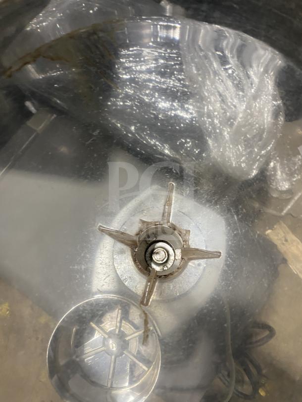 Mahlkonig Super Jolly Timer espresso bean grinder; commercial use; visible interior components; minor wear. 110V, 1 Phase. SN: 0303154.