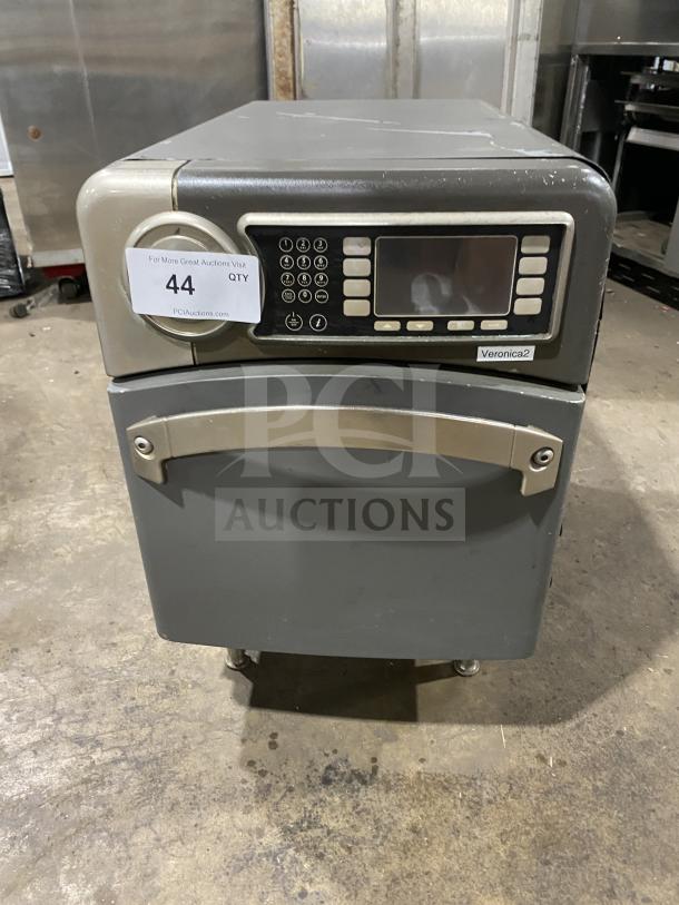 TurboChef NGO commercial countertop rapid cook oven, digital controls, 208/240V, on legs, serial NGOD24099.