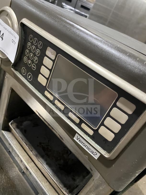 TurboChef NGO commercial countertop rapid cook oven with digital push controls, 208/240V 1Phase, on legs, model NGO.