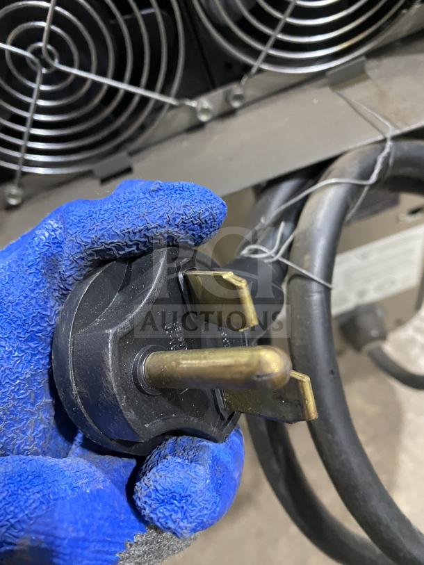 TurboChef NGO commercial electric oven plug, part of the rapid cook model with 208/240V power compatibility.