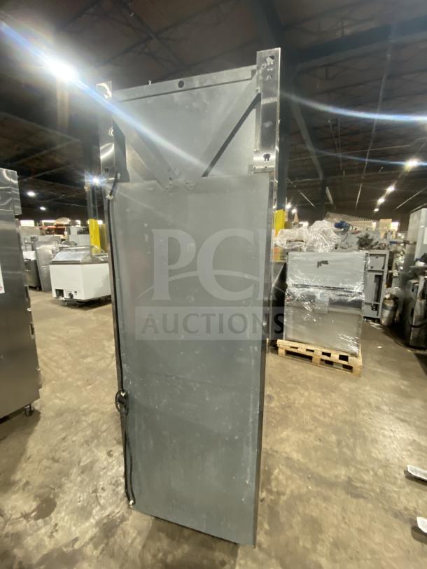 Victory RSA-1D-S7 stainless steel commercial refrigerator, single door, used, SN: G1085511, 115V 1 Phase.