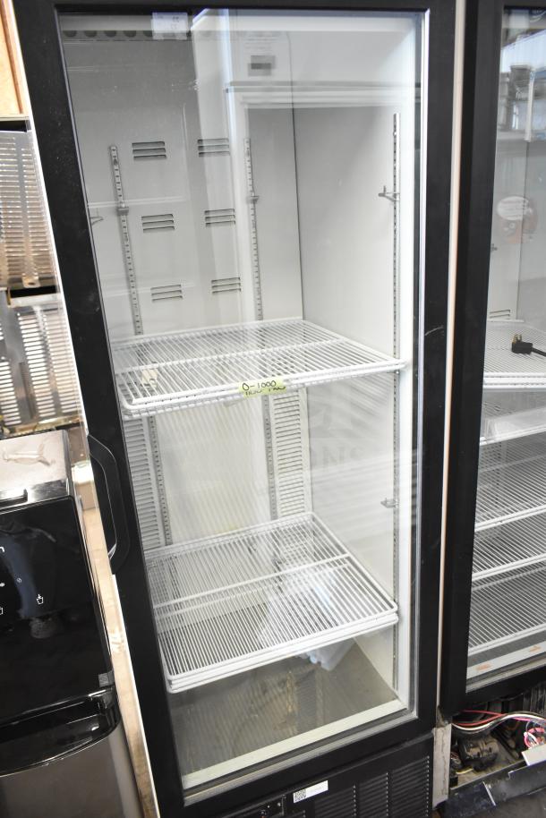 2019 Habco SE18 Commercial Single Door Reach-In Cooler, 115V, 1 Phase, featuring adjustable shelves, excellent condition.