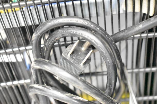 Avalon A4BLWTRCLR Water Cooler power cord and plug. 115 Volts, 1 Phase. Cord labeled SJ 18AWG 3C.