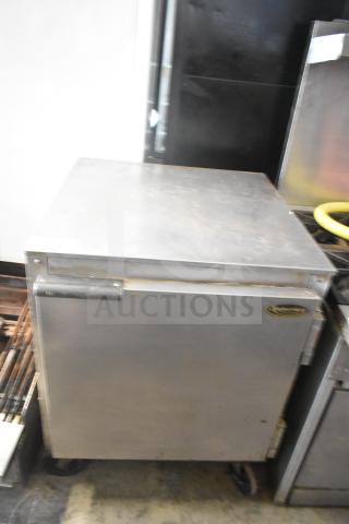 Beverage Air UCR27A undercounter cooler, single door, 115 volts, stainless steel, used condition.