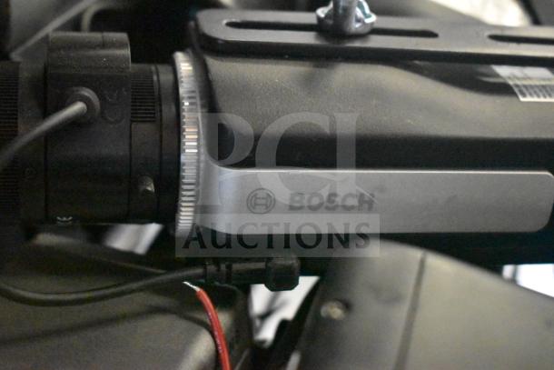 Bosch NBN-50022-C-W security network color camera, visible Bosch logo, good condition.