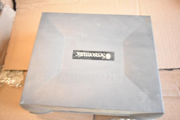 Sensormatic ZBSMPROE antenna deactivator, black, square design, brand label visible, good condition, lot of 7.