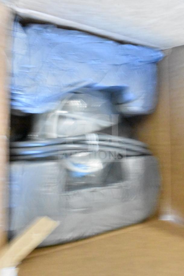 Box containing 12 items, including Sensormatic ZBAMB9012 Label Deactivator Antenna, Sensormatic ZBSMPCPE Compact Pad PRO Tabletop Antenna.