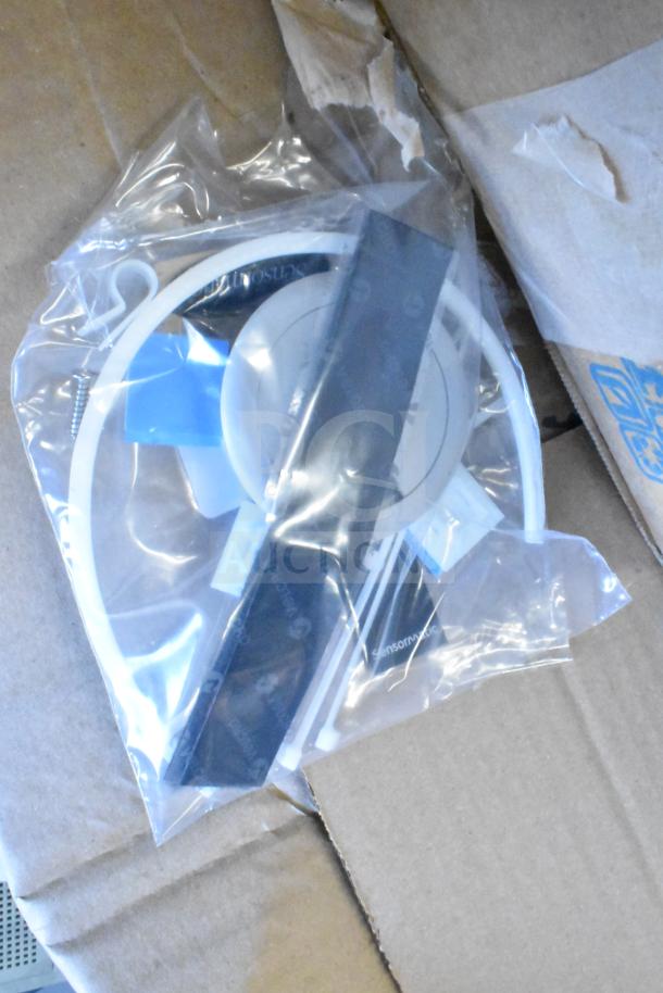 12 items including Sensormatic ZBAMB9012 label deactivator antenna in packaging. Condition appears new.