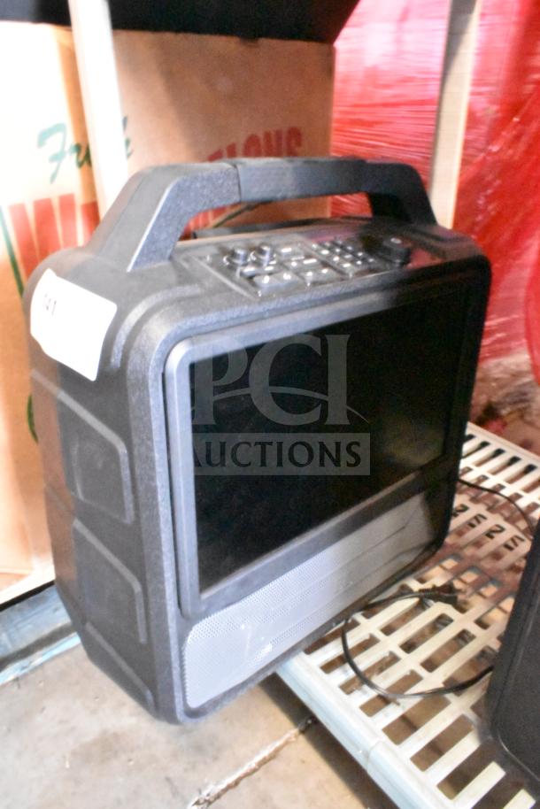 Monster MNVISION156-C Visioni 15.6" speaker, black, with control panel, 100-240V, 1 phase. Good condition.