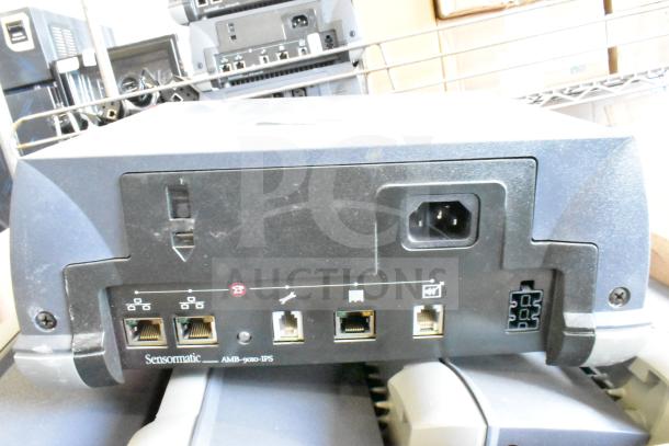 Sensormatic ZBAMB9010-IPS label deactivator antenna, showing rear panel ports and power inlet, in good condition.