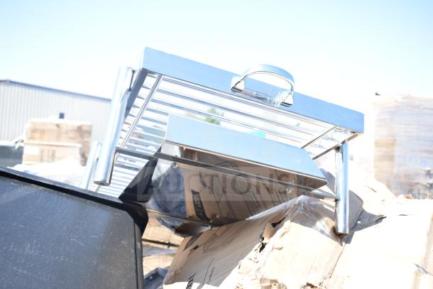 16 brand new scratch and dent items, including trash cans and ingredient bins, some in packaging.