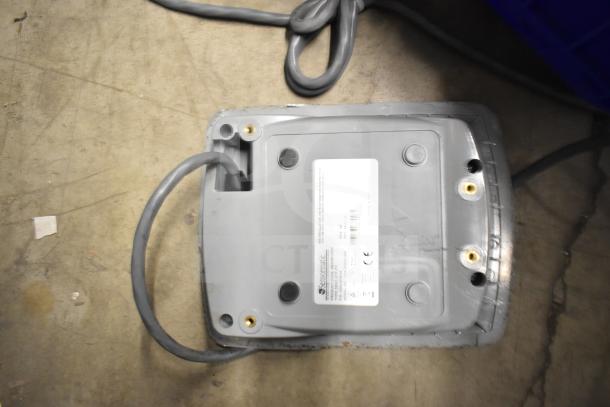 Lot includes Vizio SV510XW-0906 Subwoofer and Sensormatic ZBSMPROE Antenna Deactivator. Deactivator label visible.