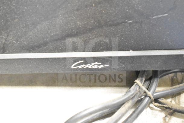 Lot including Vizio SV510XW-0906 Subwoofer, Sensormatic ZBSMPROE Antenna Deactivator. Visible "Costar" label, cables shown.