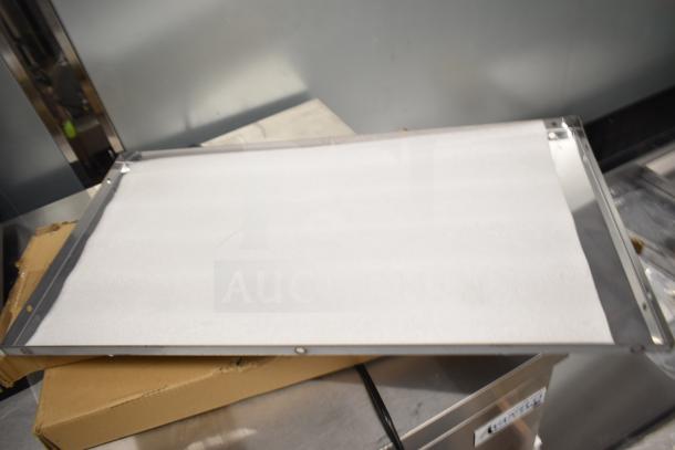 BRAND NEW 2025 ServIt 423EST2WSPB Two Pan Electric Steam Table, 120V, scratch and dent, with partially enclosed base.