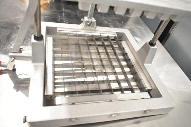 BRAND NEW Vollrath 4400N Redco Lettuce King IV 1" x 1" chopper, without legs, scratch and dent condition.