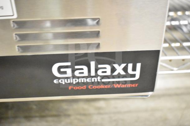 Brand new Galaxy 177GWC50E 12" x 20" electric countertop food warmer, 120V, 1 phase. "Scratch and Dent" condition.