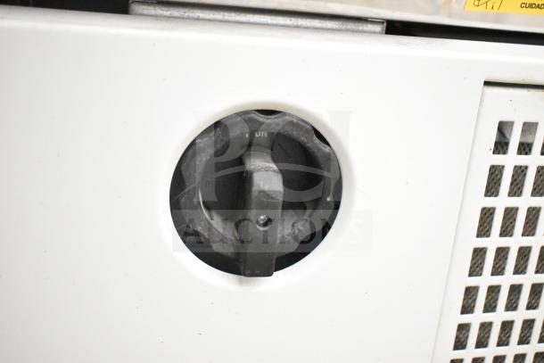 Ifi SAM80-GVBD-1125-AB gelato display case control knob, shows on/off settings.