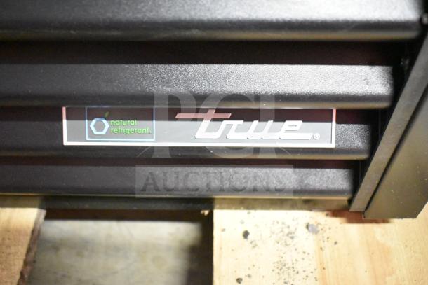 BRAND NEW 2025 True TVM-48SL-HC Cooler, 2 Door, Scratch and Dent, 115V, 1 Phase. Features natural refrigerant label.