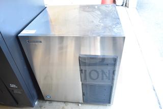 Hoshizaki F-501MAJ commercial ice head, 208-230V, 1 phase, stainless steel, with air filter panel.