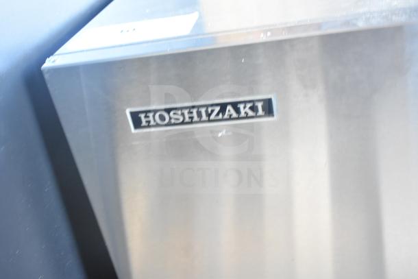 Hoshizaki F-501MAJ Commercial Ice Head, stainless steel, model K-501MAJ, 208-230V, 1 phase, with logo.