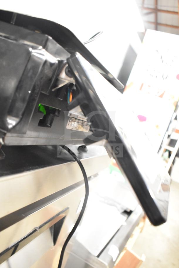 2024 Hobart HTi-7LH4W commercial food scale, tested working, 120/208-240V, 1 phase, countertop model, partially visible wiring.