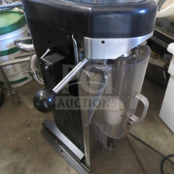 Oktober Model 7 Can Seam Sealer, black and stainless steel, used, S/N #284, lever-operated, priced at $2980.00.