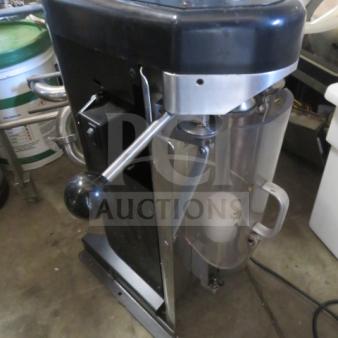 Oktober Model 7 Can Seam Sealer, black and stainless steel, used, S/N #284, lever-operated, priced at $2980.00.