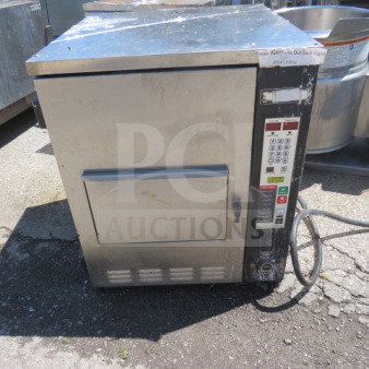 Broaster VENTLESS Countertop Fryer, Model VF-3i, 120/208 Volt, 22.5x23x27, with control panel, used condition.