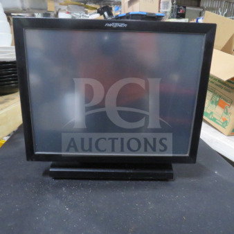 Partner POS All-In-One System, Model PT-5710. Sharp screen, black frame, in good condition. Partner logo visible on bezel.