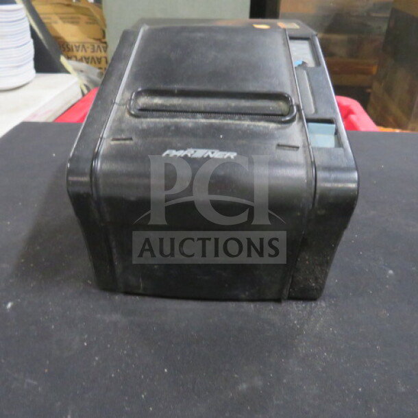 One Partner Thermal Printer, Model RP-300-H. Black, with visible brand label. Used condition with minor wear.