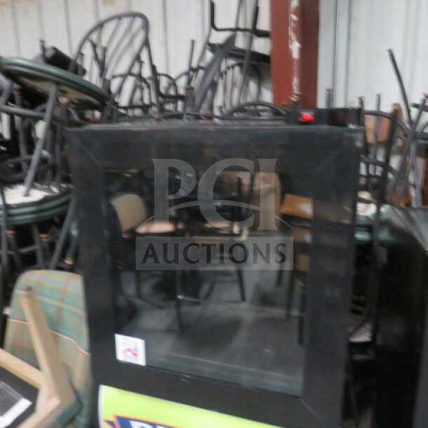Northair countertop glass door display freezer, model LSD-40, for liquor/ice cream. Good condition, 115 Volt.