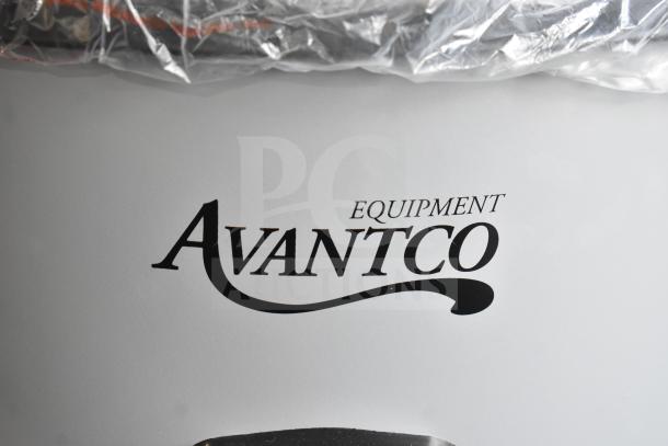 Brand new Avantco 177RCB90 90 Cup Electric Rice Cooker with minor scratches; features large capacity and 240V, 1-phase power.