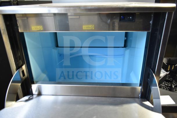 Brand new Avantco 194EUCH160A commercial ice machine, 2025 model. Half cube, 44 lb. bin, 152 lb. capacity. 115V, 1 phase.