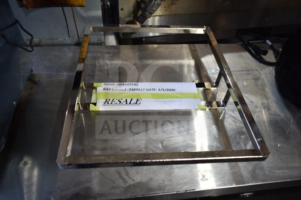 Frymaster HP8103541 ring on stainless steel surface, labeled "RESALE" with date 2/5/2026, RA# 3387417.