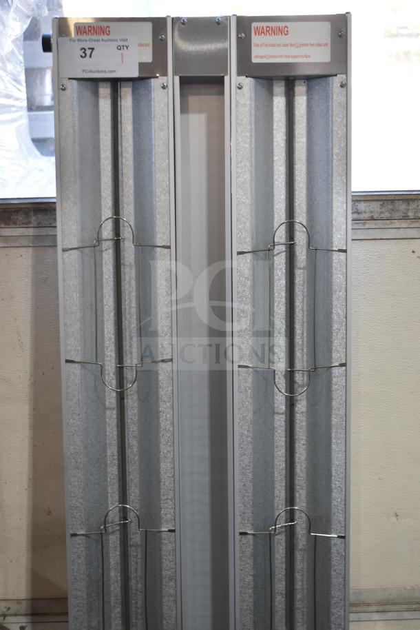 BRAND NEW ServIt 423SW60INHDBLA 60" Double Strip Warmer, dual controls, 120V, 1 Phase, scratch and dent condition.