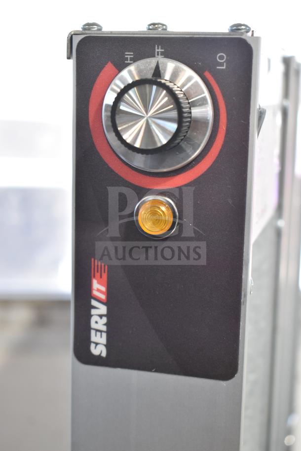 BRAND NEW ServIt 423SW60INHDBLA 60" Double Strip Warmer with dual controls, 120V, 1 Phase. Scratch and dent condition.