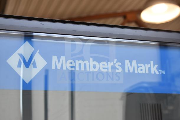 Crane 5800-4 commercial bottled drink vending machine with bill acceptor, 115V, 1 phase. Features Member’s Mark label.