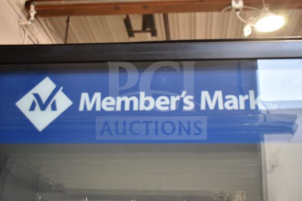 Crane 5800-4 commercial vending machine with bill acceptor, 115 volts, 1 phase, branded "Member's Mark" visible.