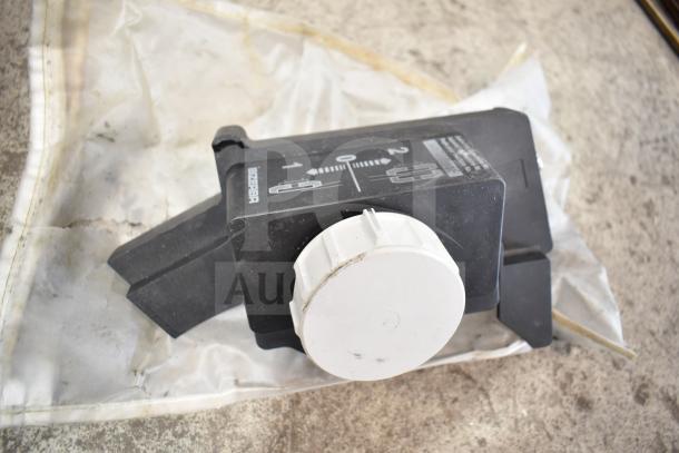 2019 Bizerba GSP H meat slicer blade sharpener. Black casing, visible control dial. Model details on label.