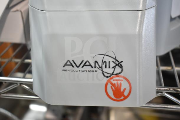 BRAND NEW AvaMix 928MAXCFEED Continuous Feed Attachment, includes 4 discs, dicing kit, branded "Revolution Max".