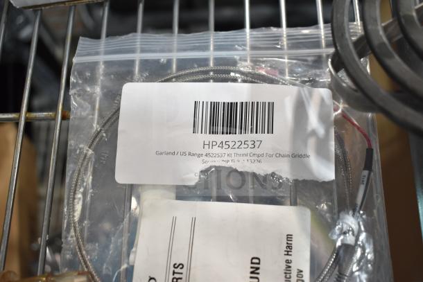 Bagged Garland/US Range thermal compound for chain griddle, model HP4522537. New condition, barcoded.