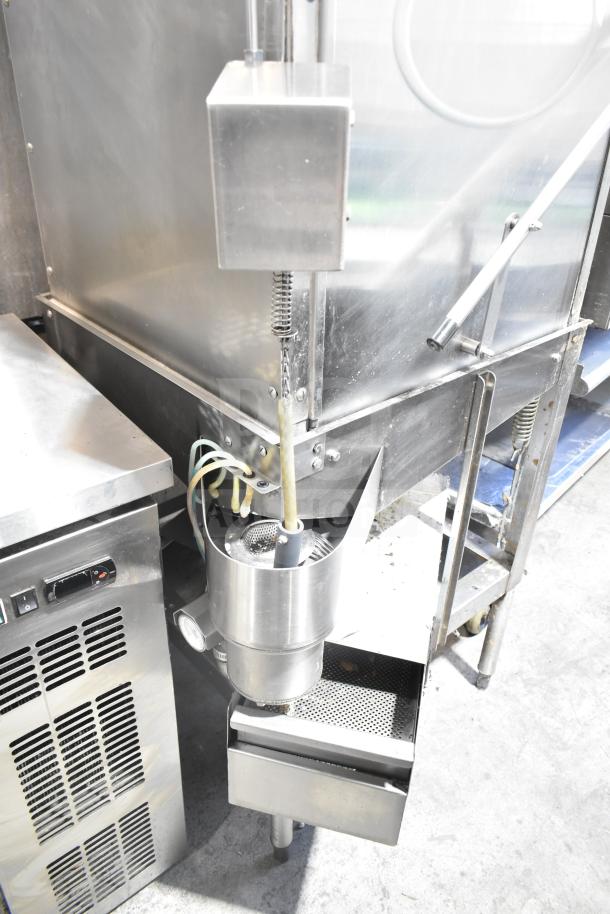 American Dish Service ADS AF-3DS commercial pass-through dishwasher, 120V, 1 phase, stainless steel, used condition.