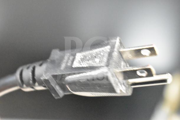 Close-up of a black electrical plug for AvaValley 342WRC220SZ Wine Cooler.